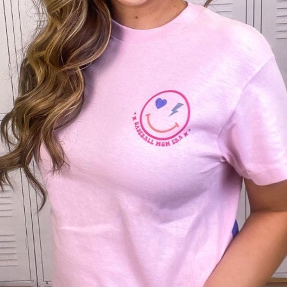 In My Baseball Mom Era Graphic Tshirt S-3X - Picture 2 of 3